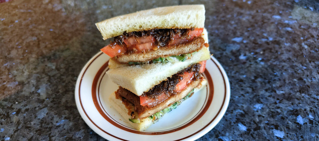 Vegan Breakfast Sandwich (Taiwanese Breakfast Sandwich twist)