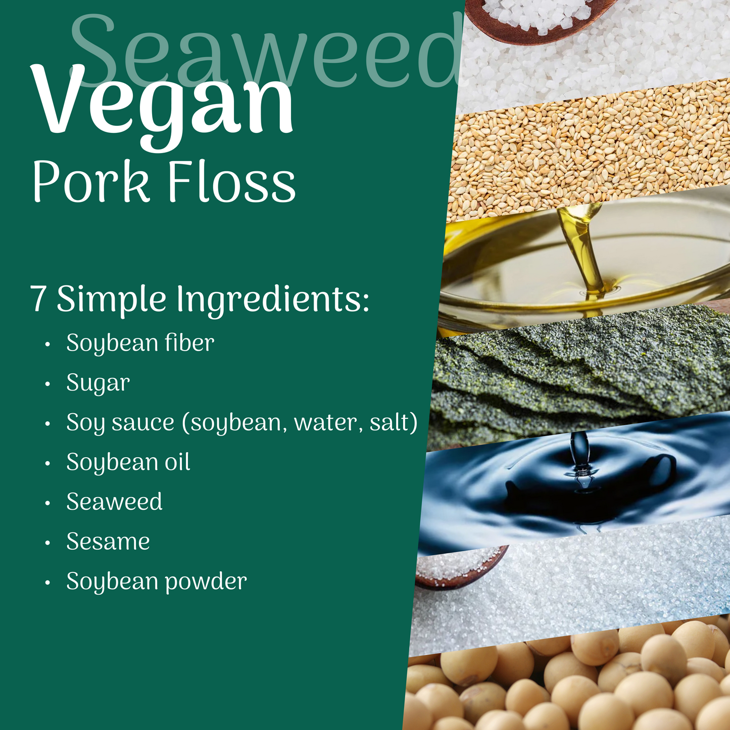 Vegan Pork Floss (Rou Song/Yuk Sung)